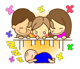 It was of a girl, a life to stamp sticker #5550730