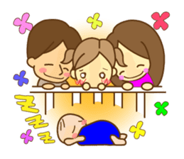 It was of a girl, a life to stamp sticker #5550730