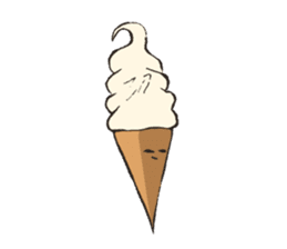 The world of IceCream&SoftServeIceCream sticker #5550740