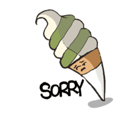 The world of IceCream&SoftServeIceCream sticker #5550745