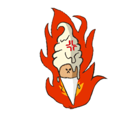 The world of IceCream&SoftServeIceCream sticker #5550747