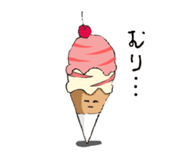 The world of IceCream&SoftServeIceCream sticker #5550753