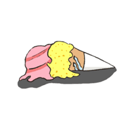 The world of IceCream&SoftServeIceCream sticker #5550755