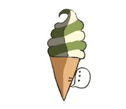 The world of IceCream&SoftServeIceCream sticker #5550759