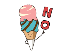 The world of IceCream&SoftServeIceCream sticker #5550760