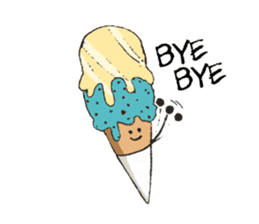 The world of IceCream&SoftServeIceCream sticker #5550764