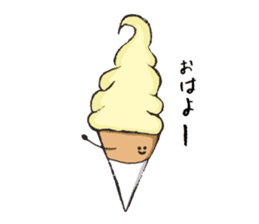 The world of IceCream&SoftServeIceCream sticker #5550768