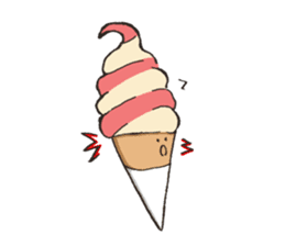 The world of IceCream&SoftServeIceCream sticker #5550775