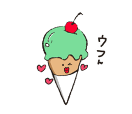The world of IceCream&SoftServeIceCream sticker #5550776