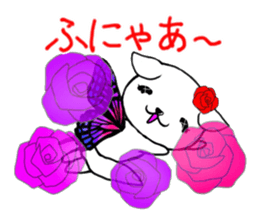 Sticker of butterfly dog sticker #5550860