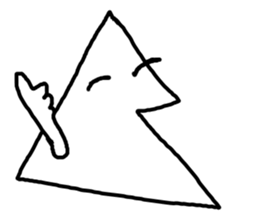 Monsieur Triangle vol.1 sticker #5551628