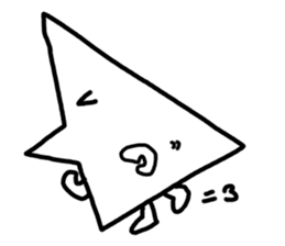 Monsieur Triangle vol.1 sticker #5551630