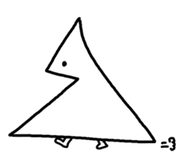 Monsieur Triangle vol.1 sticker #5551631