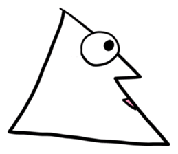 Monsieur Triangle vol.1 sticker #5551639