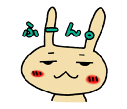 Rabbit cute rabbit sticker #5551863