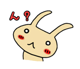 Rabbit cute rabbit sticker #5551864