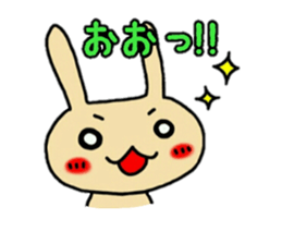 Rabbit cute rabbit sticker #5551866
