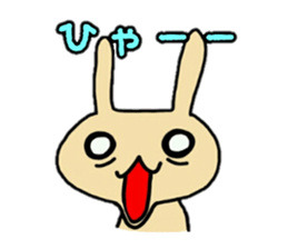 Rabbit cute rabbit sticker #5551867