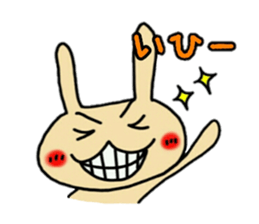 Rabbit cute rabbit sticker #5551884