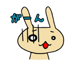 Rabbit cute rabbit sticker #5551887