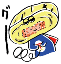 Funny Omelets sticker #5552262