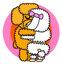 JIN-JIN Poodle Life sticker #5552714