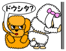 JIN-JIN Poodle Life sticker #5552717