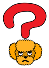 JIN-JIN Poodle Life sticker #5552721