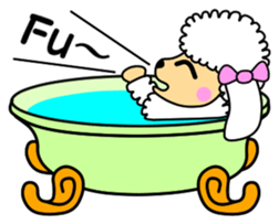 JIN-JIN Poodle Life sticker #5552726