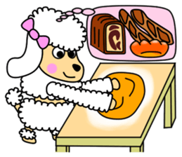 JIN-JIN Poodle Life sticker #5552734