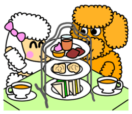 JIN-JIN Poodle Life sticker #5552737