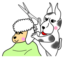 JIN-JIN Poodle Life sticker #5552738