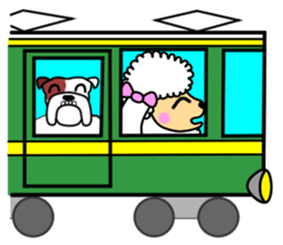 JIN-JIN Poodle Life sticker #5552740