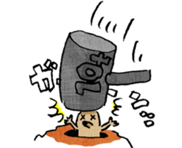 MOGUCHO THE MOLE sticker #5552797