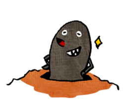 MOGUCHO THE MOLE sticker #5552802