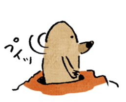 MOGUCHO THE MOLE sticker #5552823