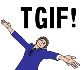 Buzzword salaryman TAKAHASHI sticker #5554497