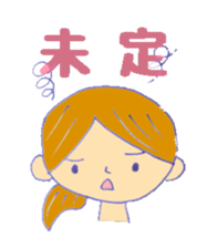 Feeling of human sticker #5555290