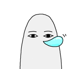 I'm Medjed, do you have any questions ? sticker #5555587
