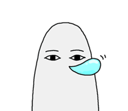 I'm Medjed, do you have any questions ? sticker #5555587