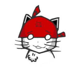 Pirate cat sticker #5555964
