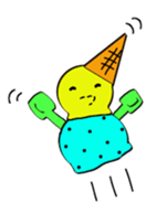 Icecreams! sticker #5556351