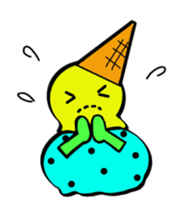 Icecreams! sticker #5556352