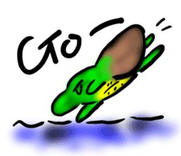 Every day of a tortoise2 sticker #5557253