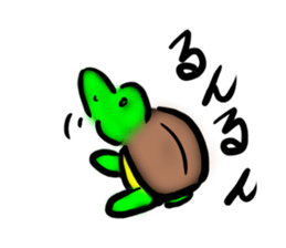 Every day of a tortoise2 sticker #5557256