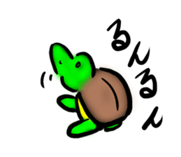 Every day of a tortoise2 sticker #5557256