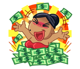 Pa Poompui sticker #5557343