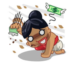 Pa Poompui sticker #5557344