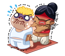 Pa Poompui sticker #5557346