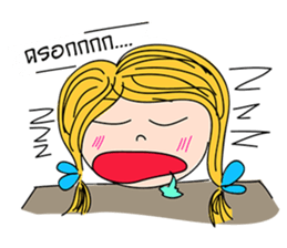 Teenage girl sticker #5557447